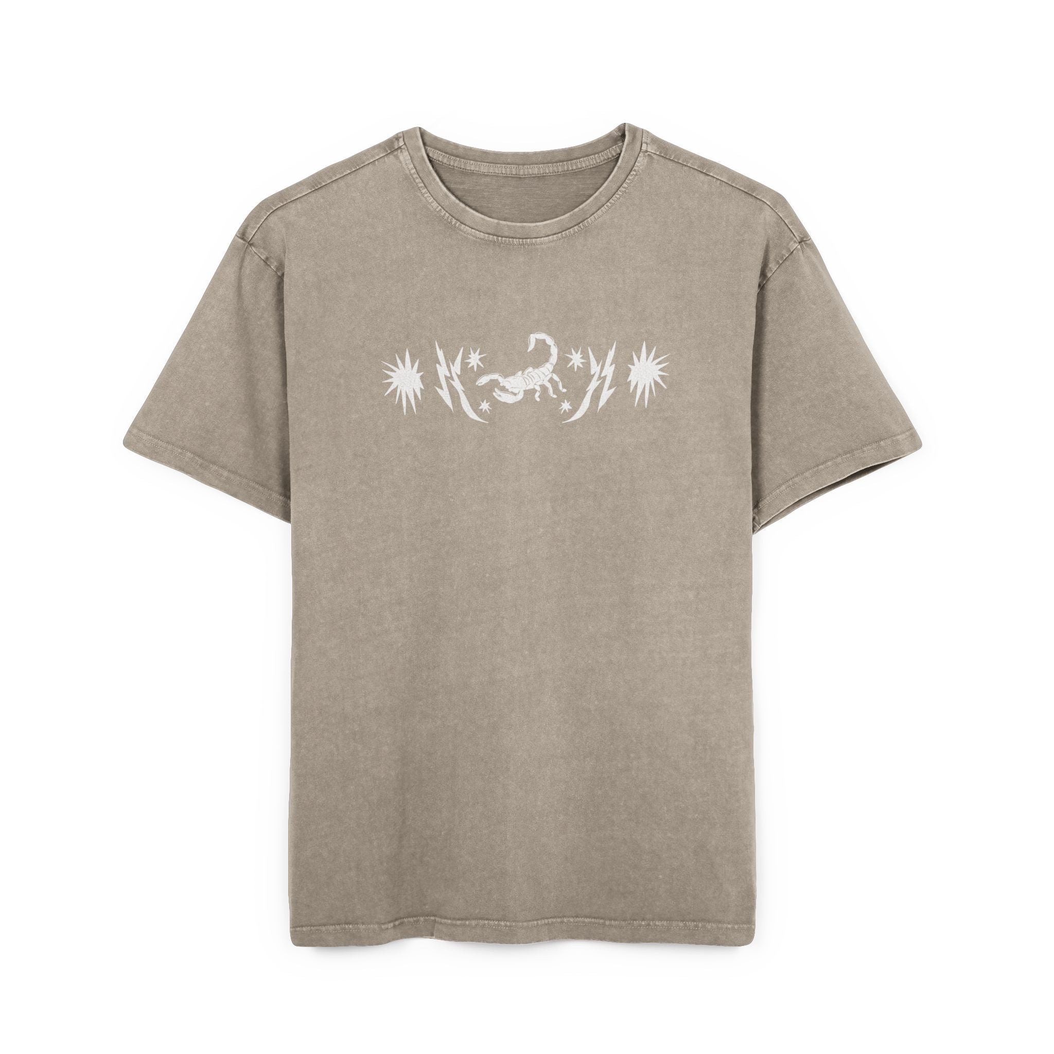 Nu Day Volcano graphic Tee | Acid washed oversize