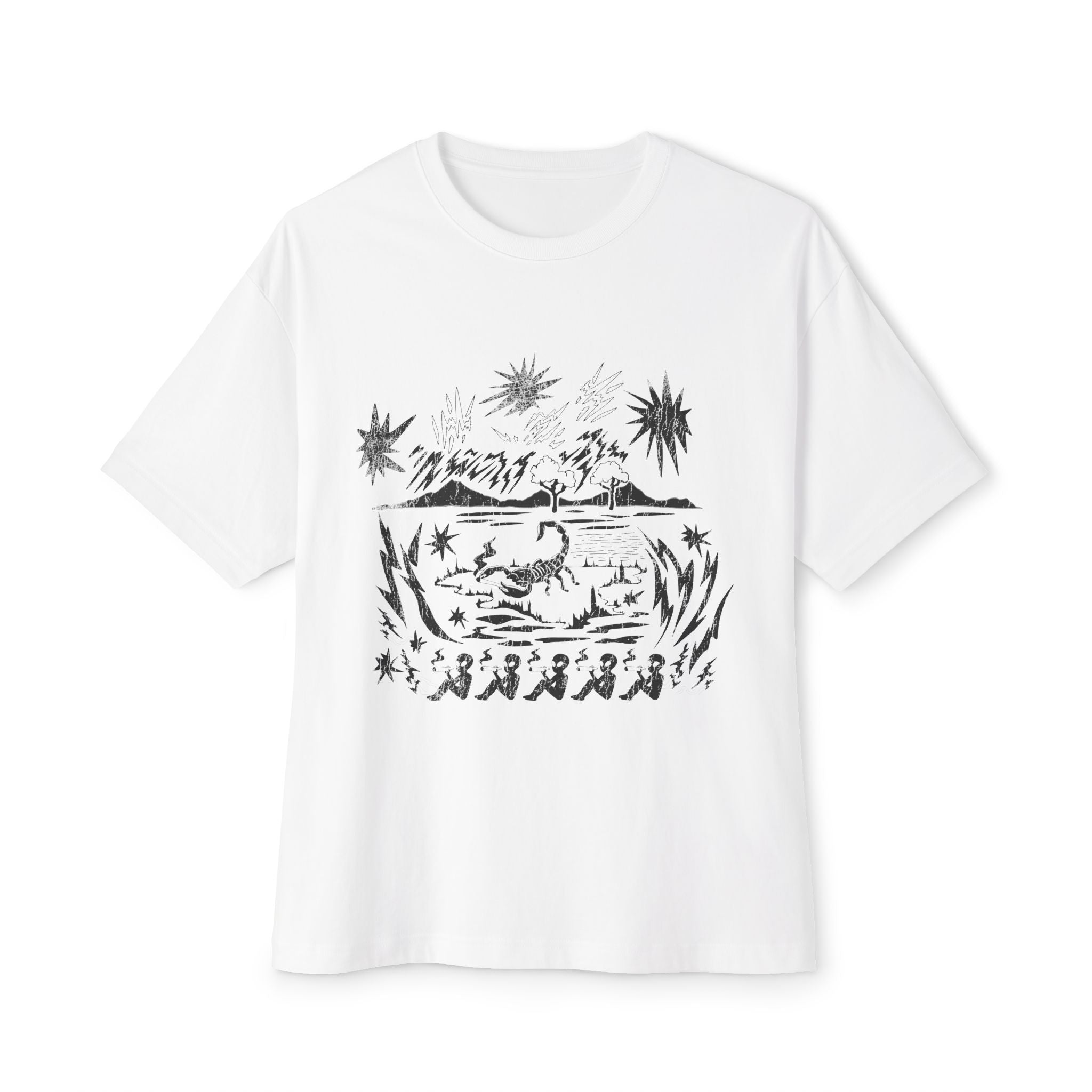 Boxy T-Shirt — Spiky Scorp